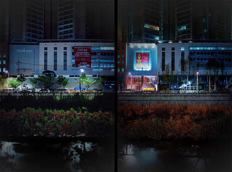 03 황학지층 22, 180×120cm 2ea, c-print, 2007 2009