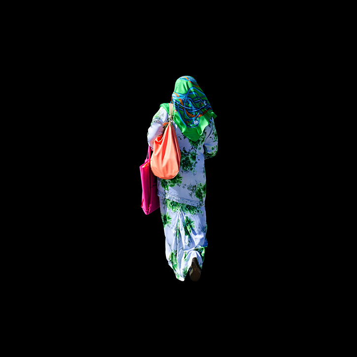 04 Brunei Walking 04, pigment print, 130×130cm, 2013