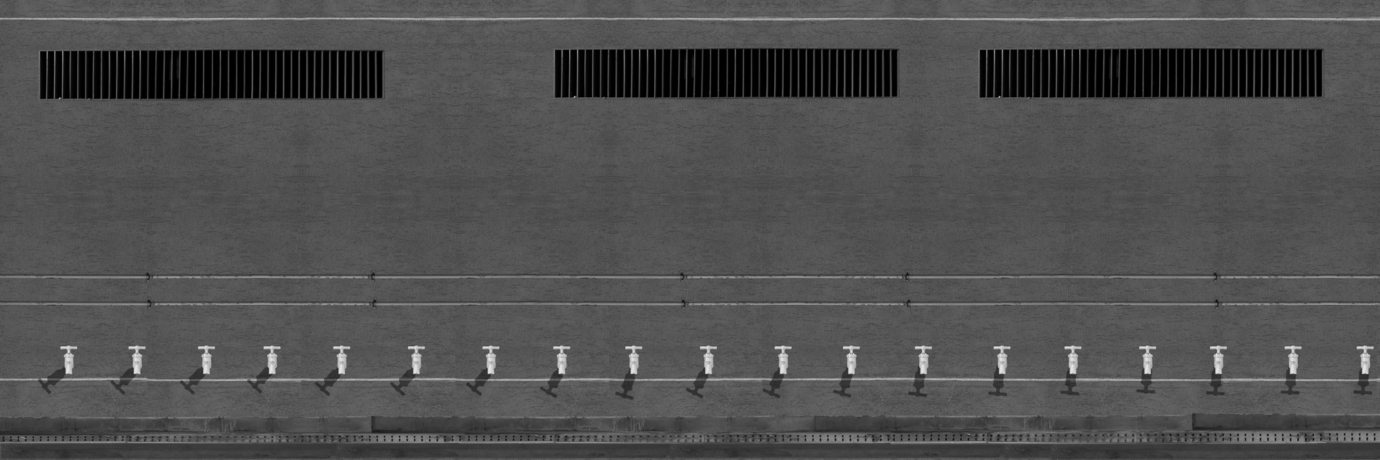 04.Modern times 2. FAUCETS. 30 inch × 10 inch. Digital C - print. 2007