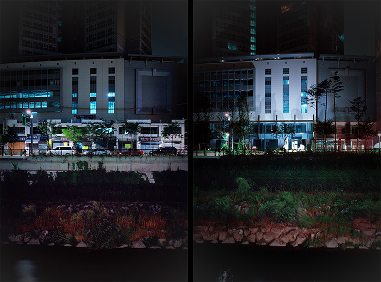 05 황학지층 19, 180×120cm 2ea, c-print, 2007 2009