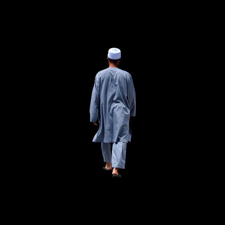 06 Brunei Walking 06, pigment print, 130×130cm, 2013