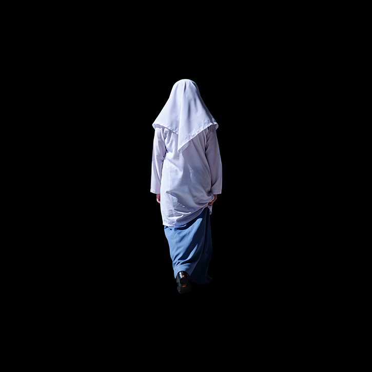 07 Brunei Walking 07, pigment print, 130×130cm, 2013