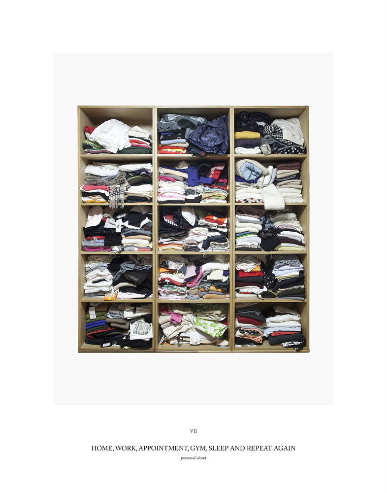07 From the Series BATTLEFIELD_chapter 1 the trophies, 집, 회사, 약속, 운동, 잠, 그리고 다시 반복-개인 옷장, 2012