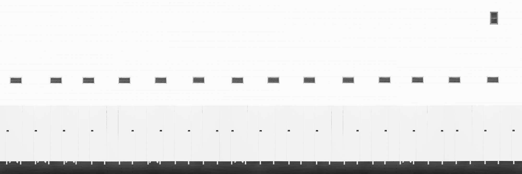 07.Modern times 2. TOILET. 30 inch × 10 inch. Digital C - print . 2007