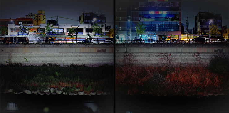 08 황학지층 16, 145×145cm 2ea, c-print, 2007 2009