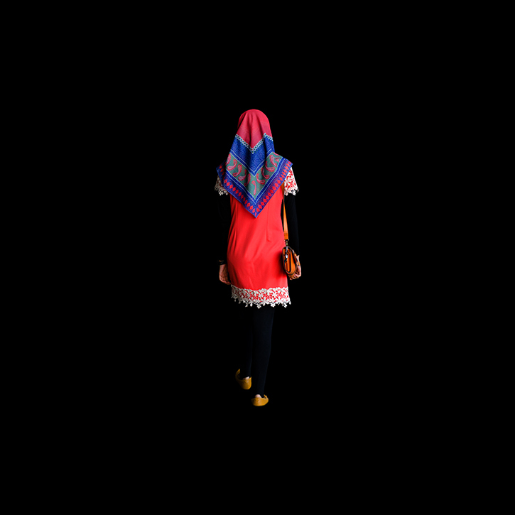 09 Brunei Walking 09, pigment print, 130×130cm, 2013