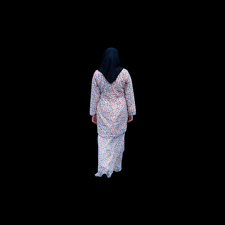 10 Brunei Walking 10, pigment print, 130×130cm, 2013