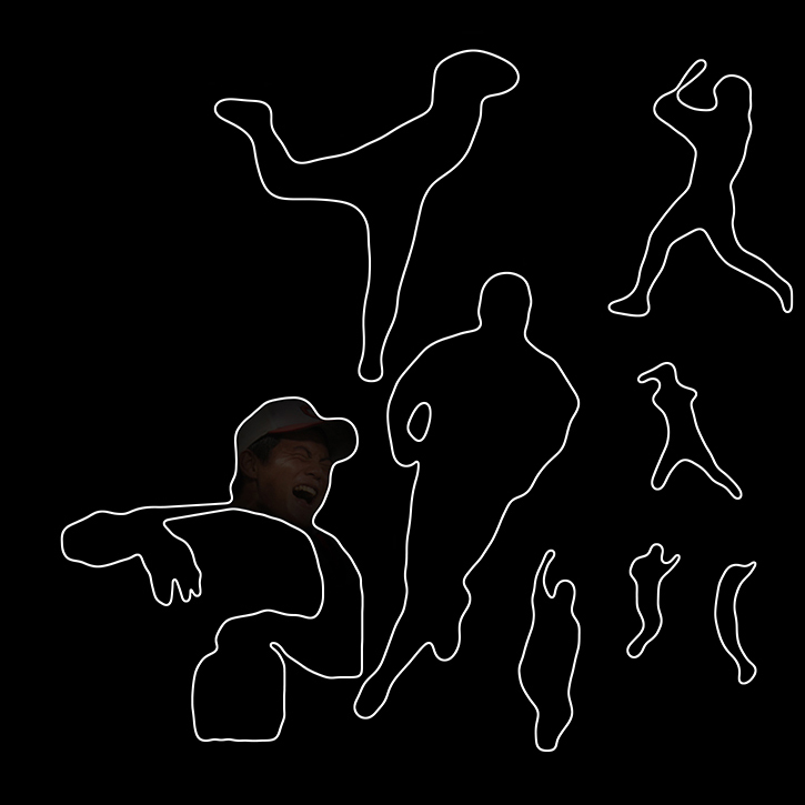 13 홈런치니 기분 좋아요, 100×100cm, c-print, 2008