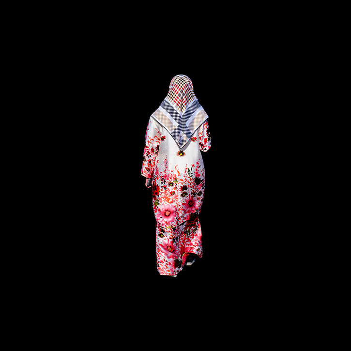 14 Brunei Walking 14, pigment print, 130×130cm, 2013