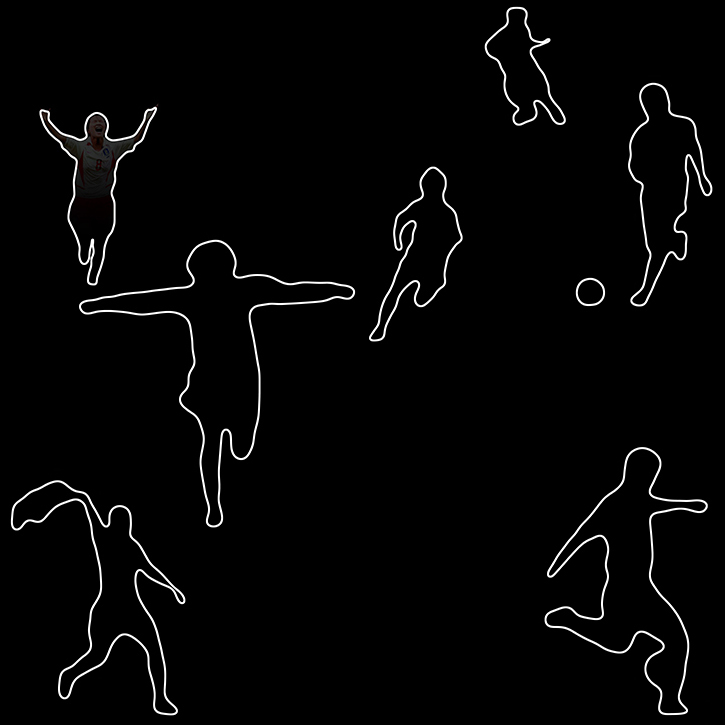 15 싸우면서 단결했던 경평축구대회, 100×100cm, c-print, 2008