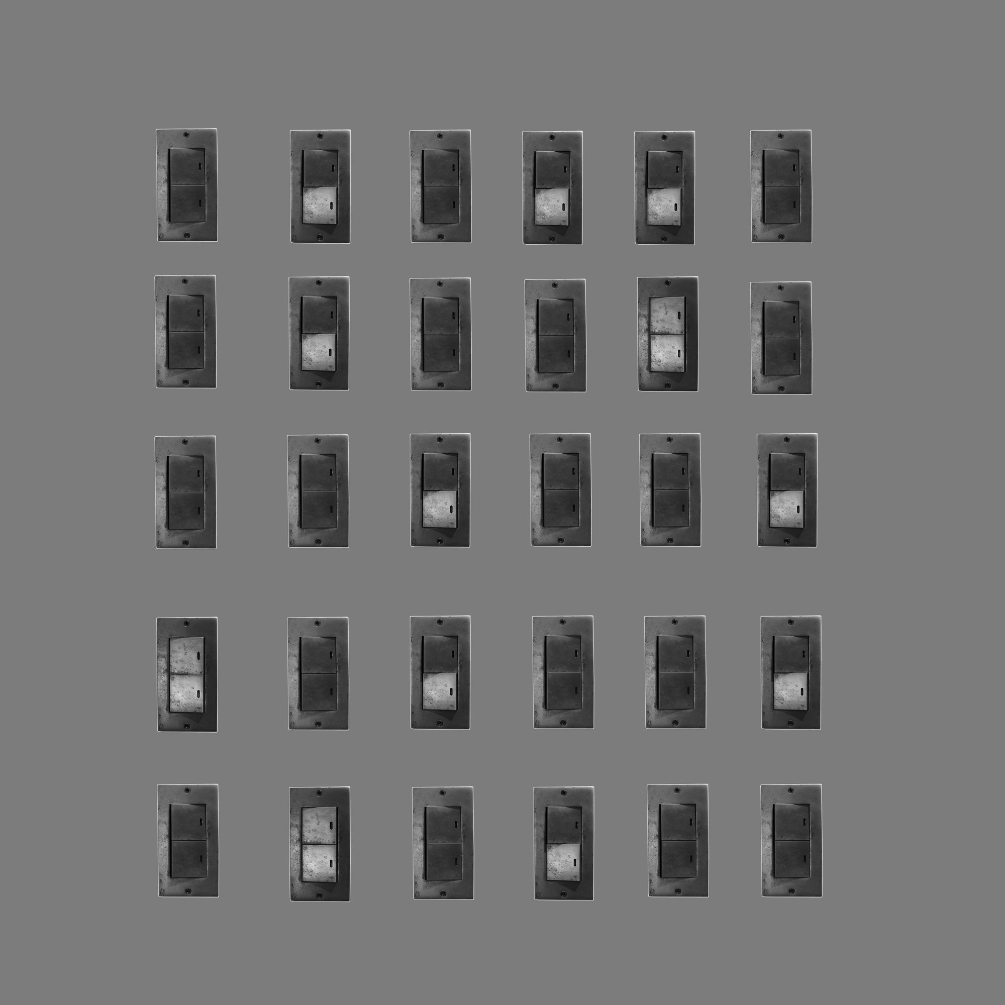 15.Modern times 2. ELECTIRIC SWITCHES. 100cm × 100cm.   Digital C - print. 2007