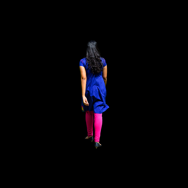16 Singapore Walking 02, pigment print, 130×130cm, 2013
