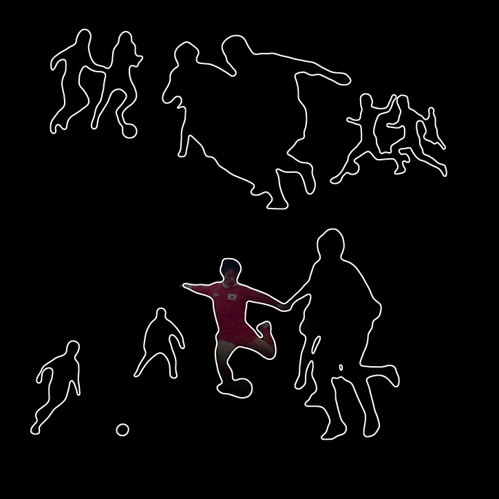 16 온국민 웃기고 울린 천재 골잡이들, 100×100cm, c-print, 2008