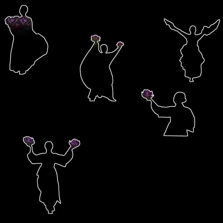 19 자비와 나눔이 온누리에, 100×100cm, c-print, 2008