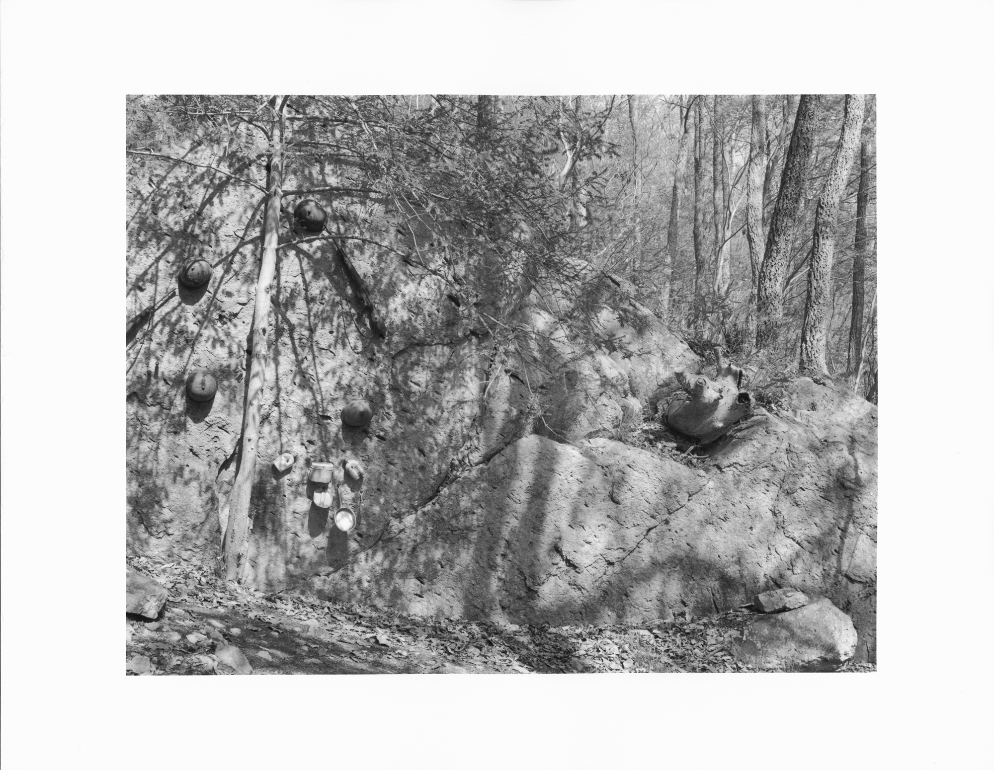 4 전남 함평군 해보면 광암리 불갑산 용천사 뒷산, Gelatin Silver Print, 70x80cm, 2012