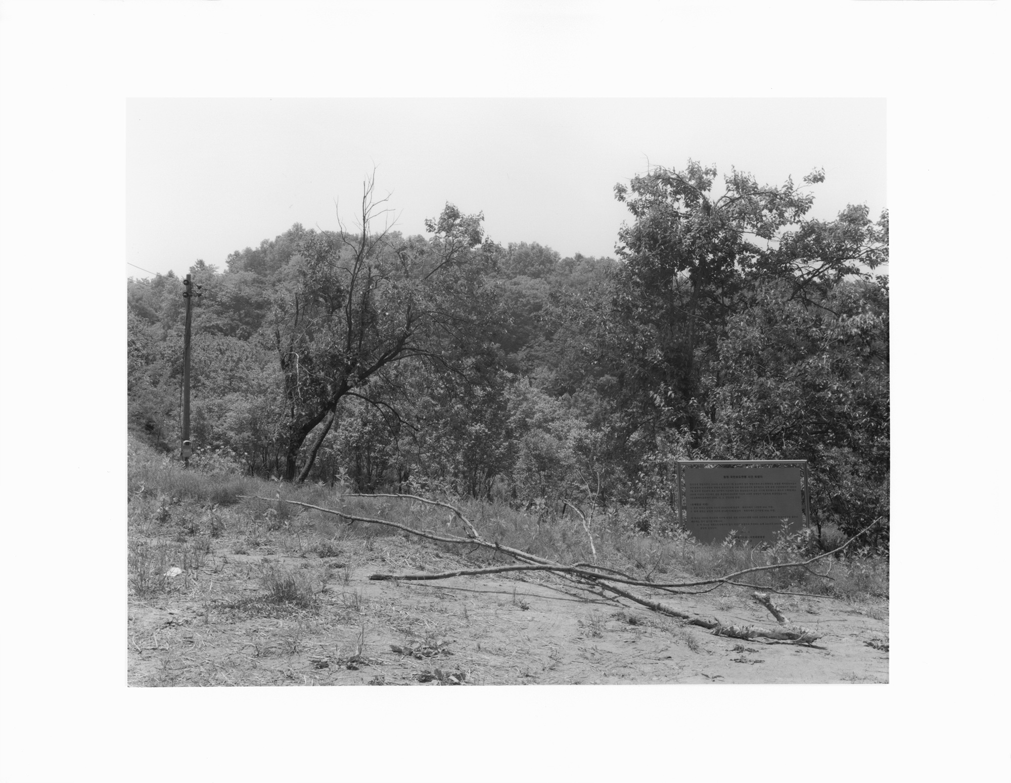 5 충북 청원군 남일면 고은리 청원 국민보도연맹 사건 유해 발굴지, Gelatin Silver Print, 70x80cm, 2012