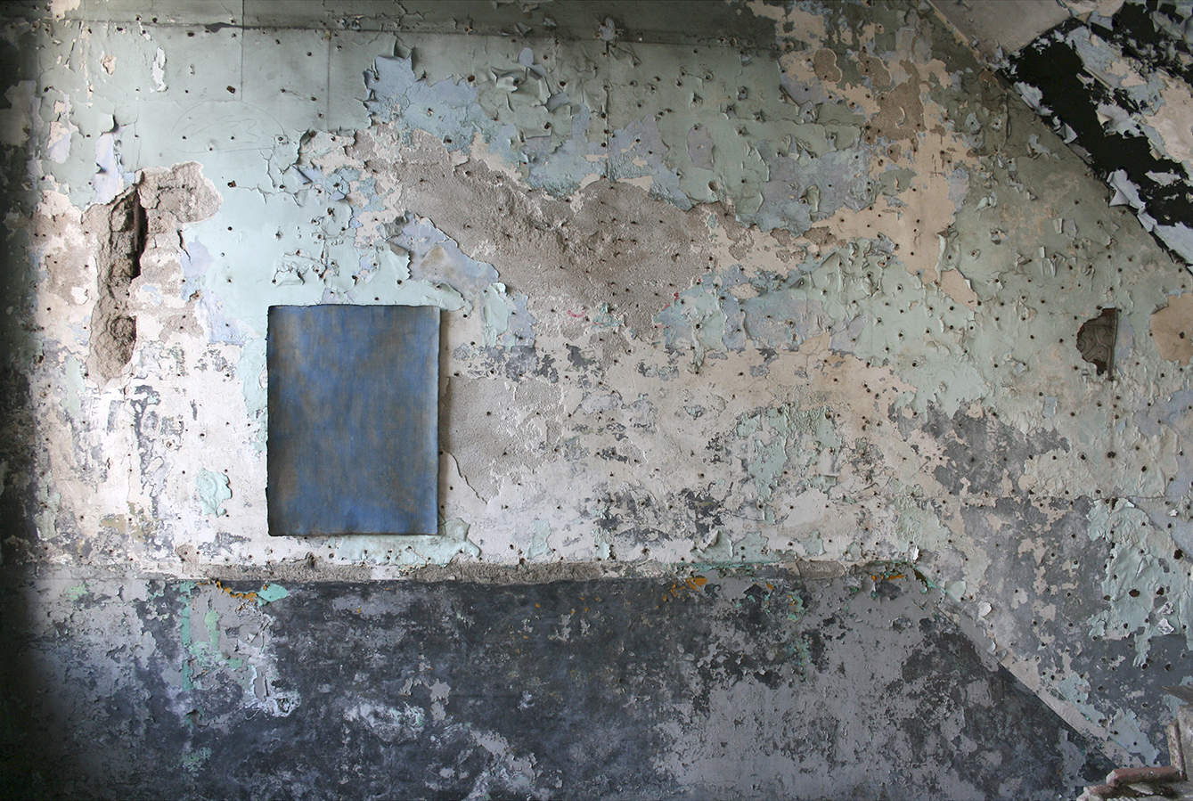 A scene of traces, 50X75cm, 장지에 채색, Digital pigment print, 2009