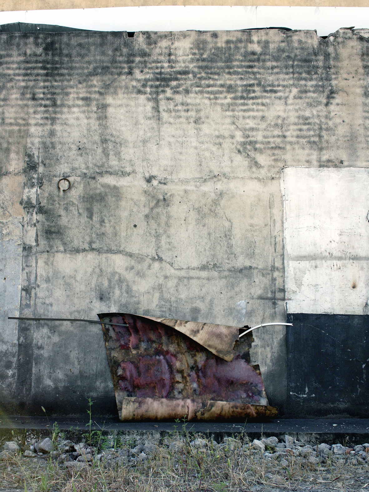 A scene of traces, 75X55cm, 장지에 채색, Digital pigment print, 2009