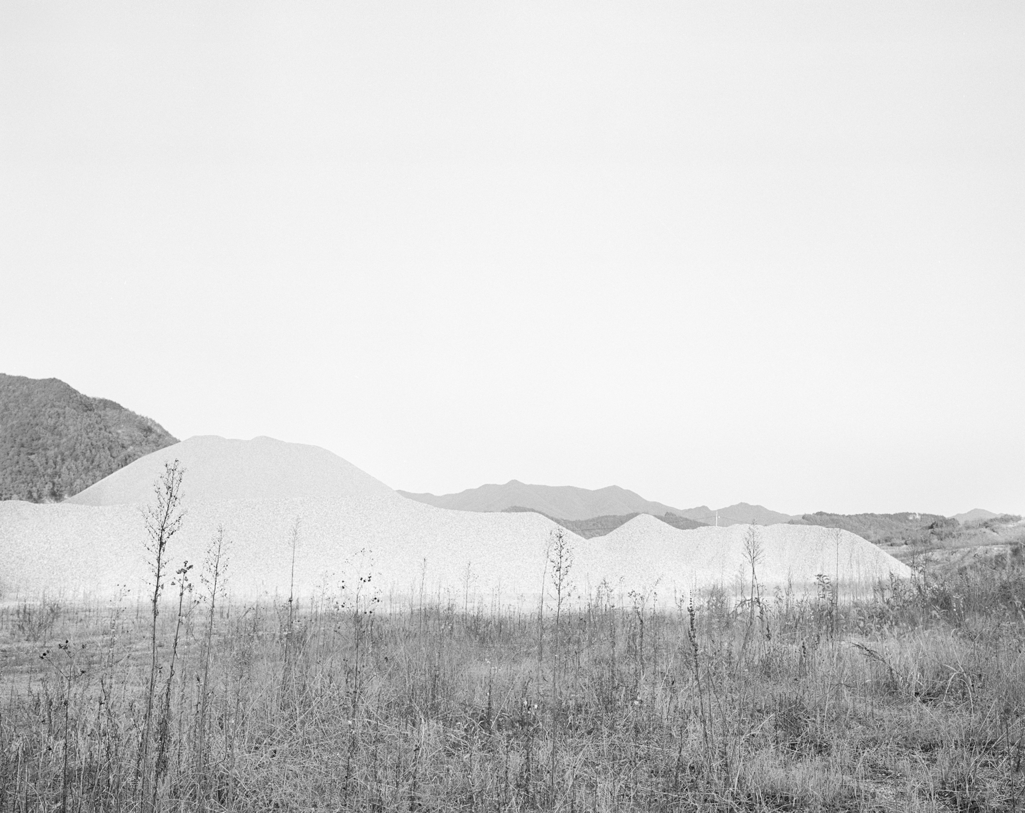 08 용담댐 시리즈-풍경, Gelatin Silver Print, 24×20inch, 1999-2000