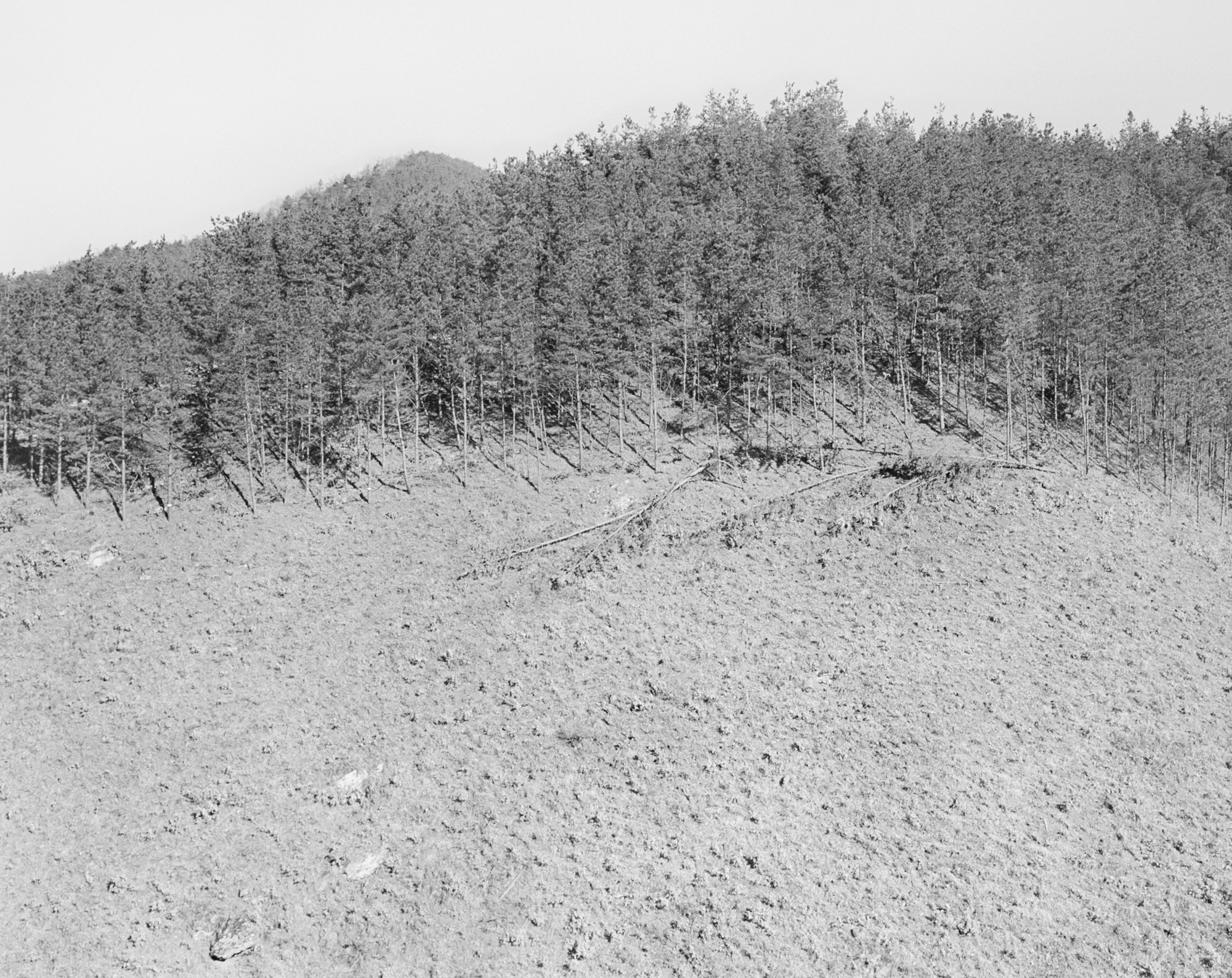 10 용담댐 시리즈-풍경, Gelatin Silver Print, 24×20inch, 1999-2000