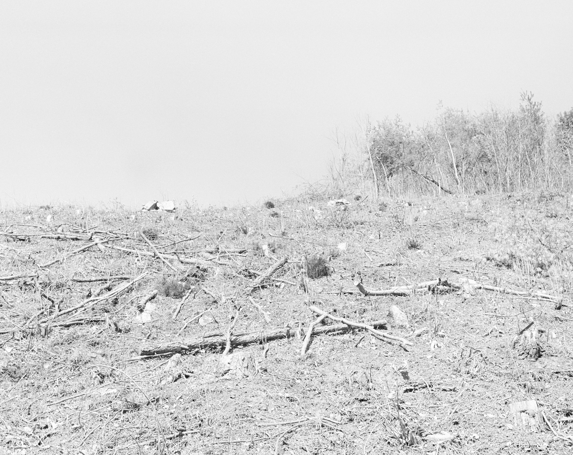 16 용담댐 시리즈-풍경, Gelatin Silver Print, 24×20inch, 1999-2000