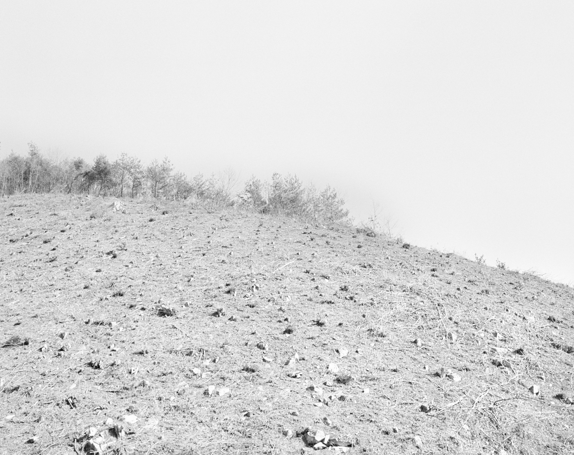 17 용담댐 시리즈-풍경, Gelatin Silver Print, 24×20inch, 1999-2000