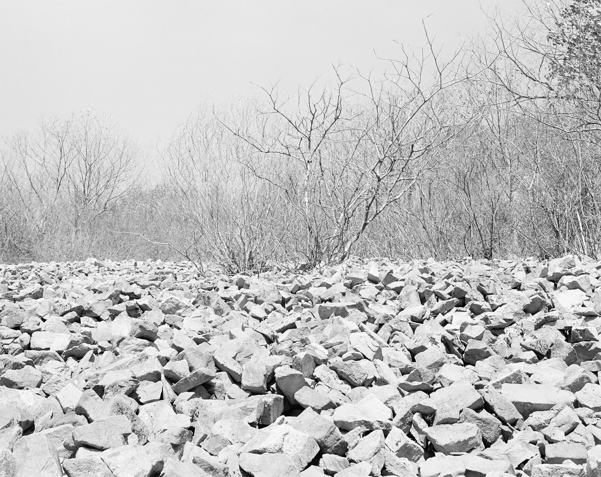 19 용담댐 시리즈-풍경, Gelatin Silver Print, 24×20inch, 1999-2000