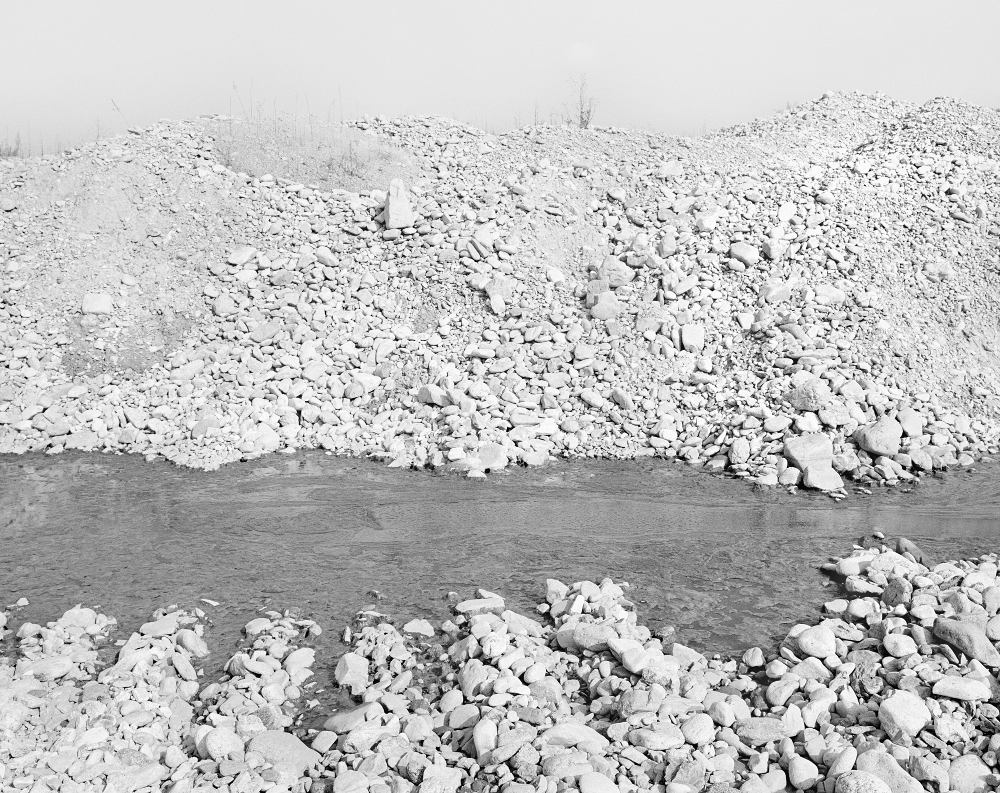 24 용담댐 시리즈-풍경, Gelatin Silver Print, 24×20inch, 1999-2000