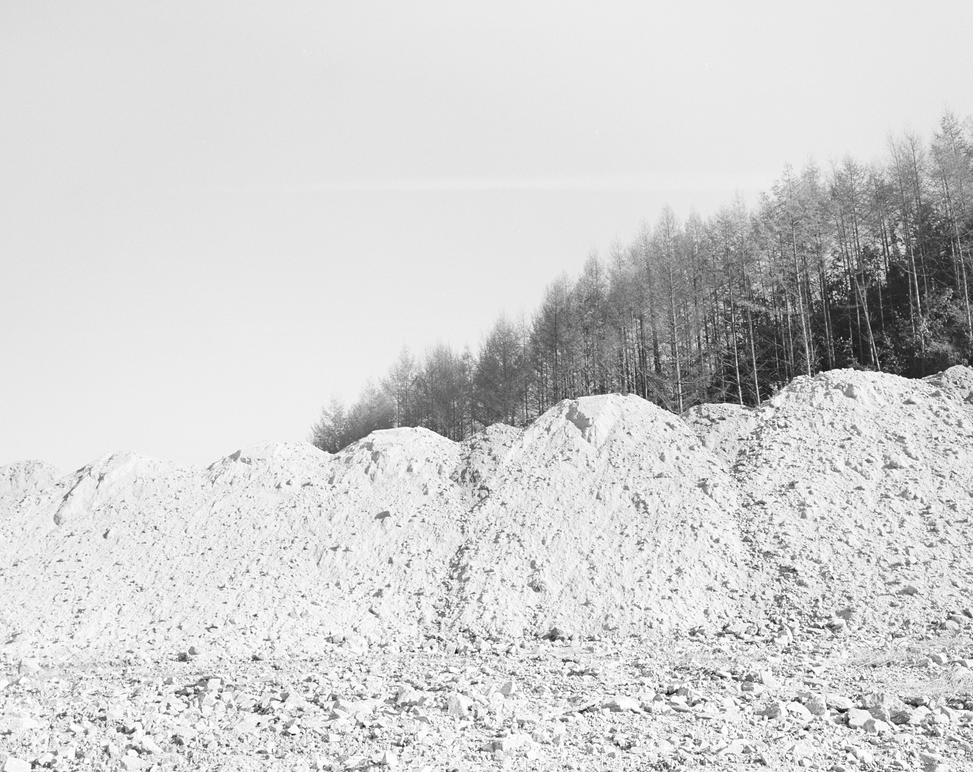 29 용담댐 시리즈-풍경, Gelatin Silver Print, 24×20inch, 1999-2000