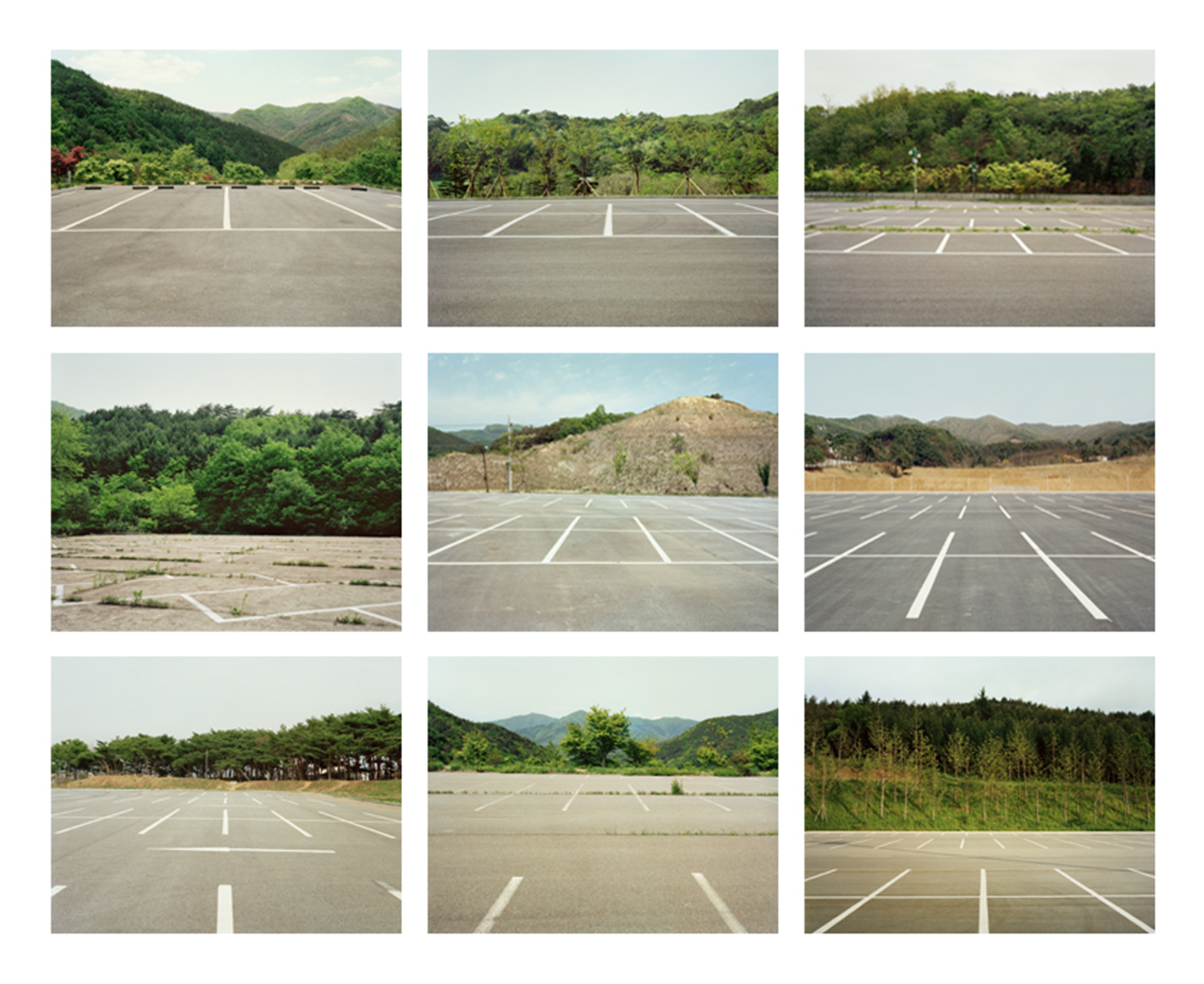 36 34개의 야외 주차장, Digital C Print, 16×20inch, 2005-2009