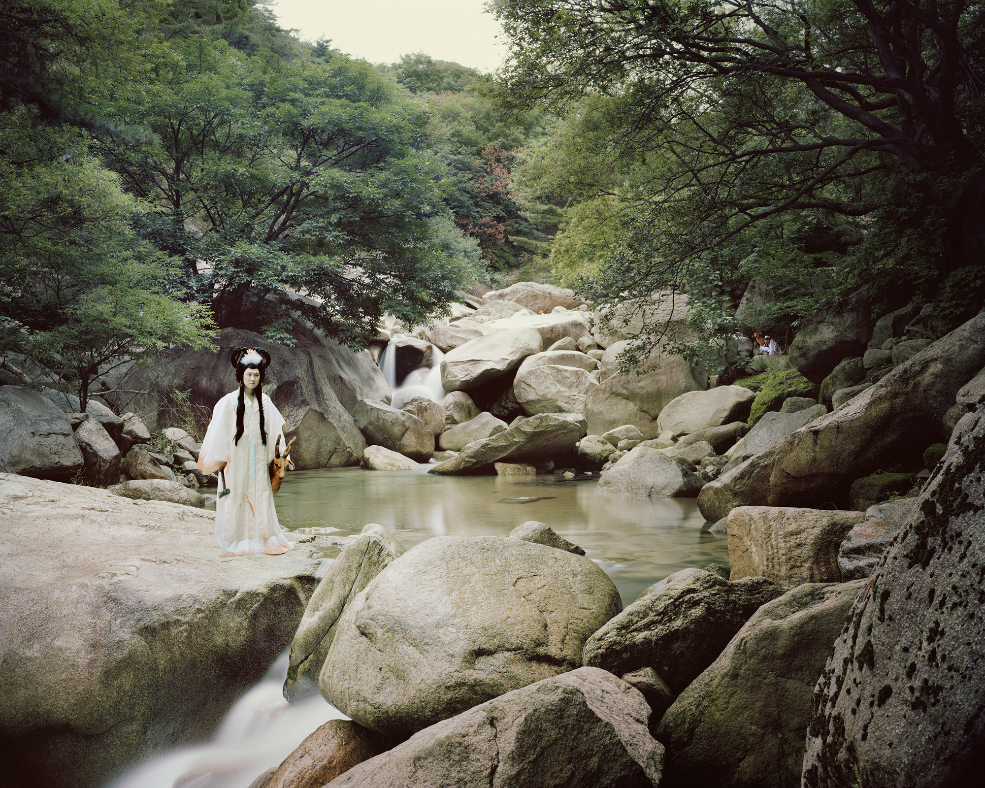 ⓒHyoung-Tae Lim, feel,, Fairy and the Woodcutter story 180cm X 225cm 2012