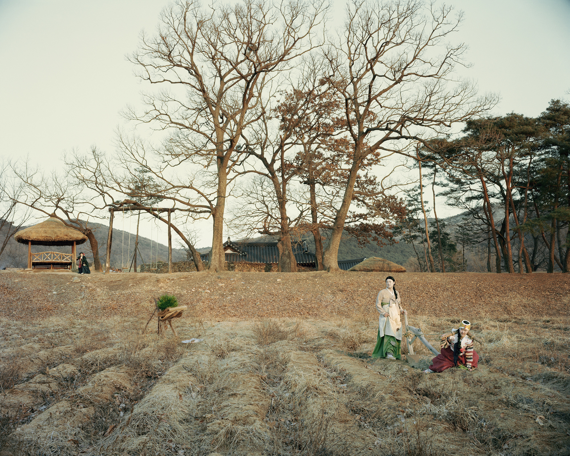 ⓒHyoung-Tae Lim, feel,,  Kongji and Patji Story 180cm X 225cm 2013