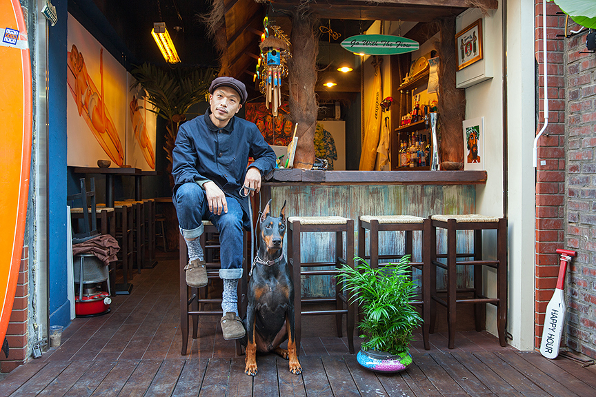 경완과 흑형, 서울, 이태원동, 2014