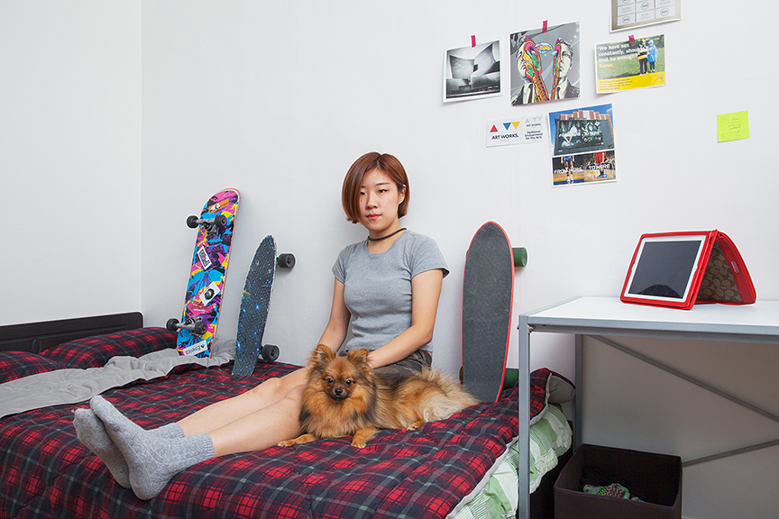 경진과 토비, 서울, 공릉동, 2014