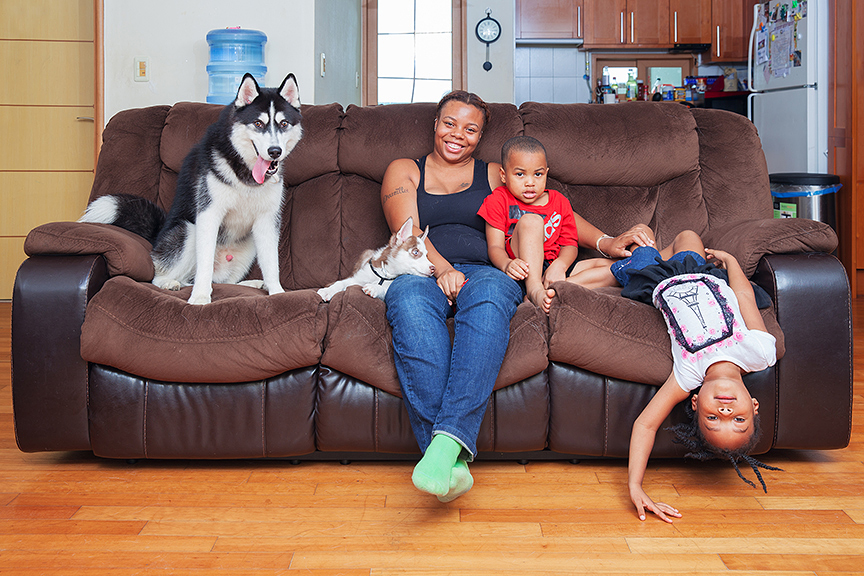 드루실라와 덴젤과 다니엘과 사수키와 루피, 서울, 서빙고동, 2015