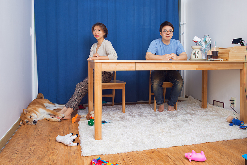 수정과 동규와 곰돌이, 서울, 여의도동, 2015