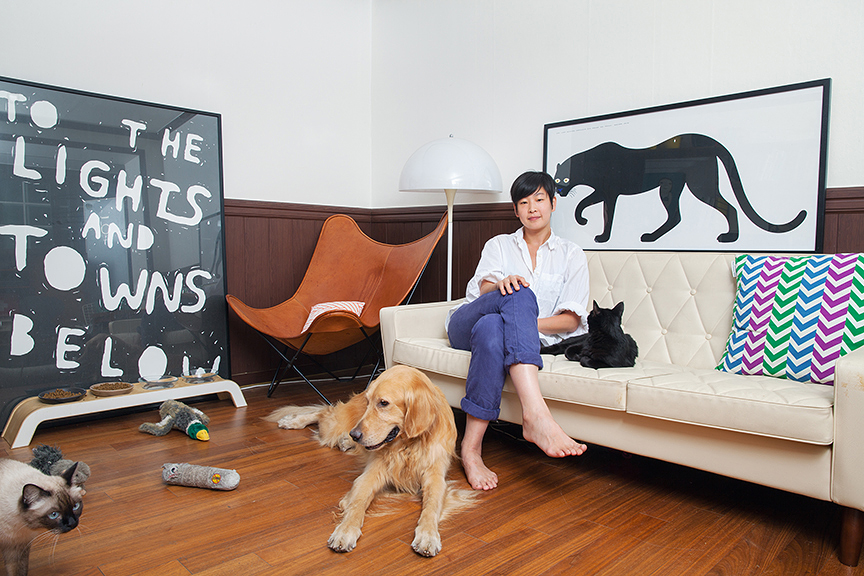 주희와 샘과 번개탄과 메, 서울, 창성동, 2014