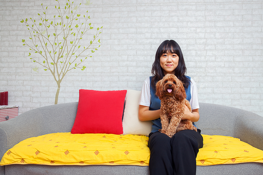 최장규 가족과 돌돌이