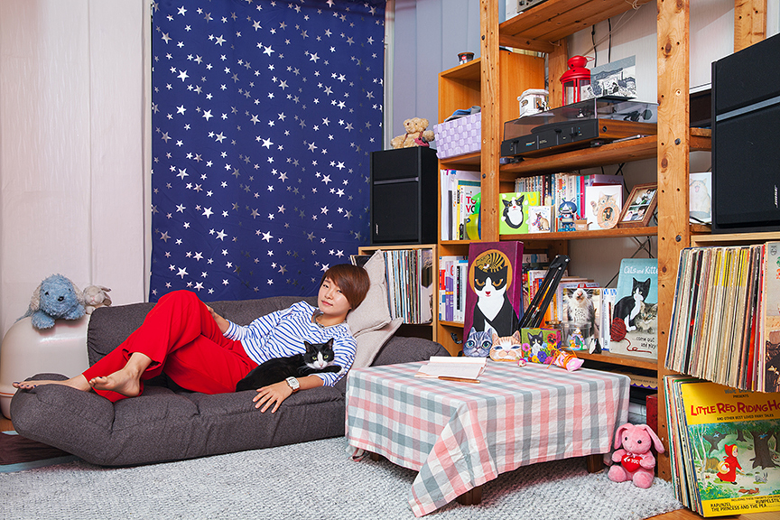 하정과 엘리, 서울, 이태원동, 2014