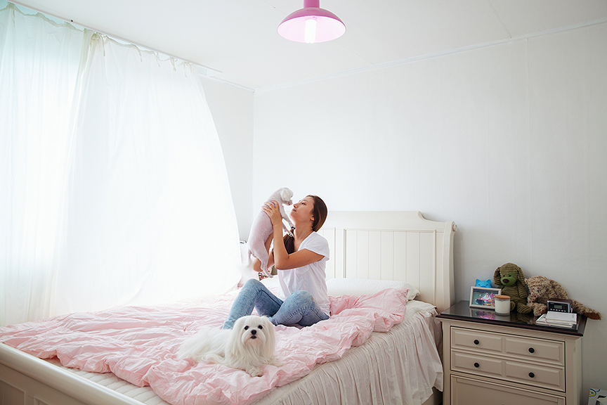 현정과 모모와 키티, 서울, 용산동, 2014