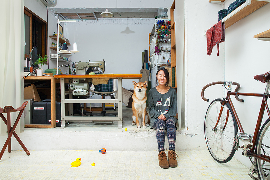 현주와 카키, 서울, 이태원동, 2014