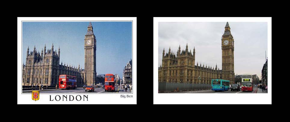 097. Big Ben I, 2004, Digital c-print, Diptych(10.261x3.99cm each)