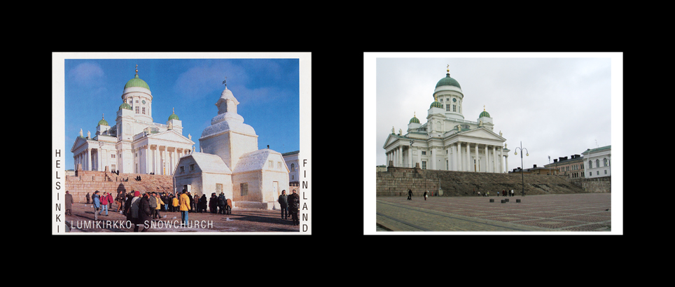 101. Lumikirkko, 2006, Digital c-print, Diptych(10.41x14.79cm each)
