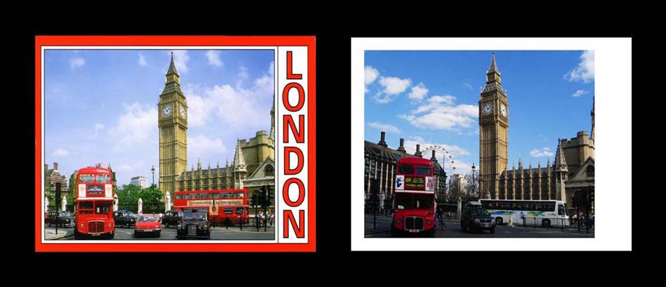 105. Big Ben II, 2005, Digital c-print, Diptych(12.13x15.75cm each)