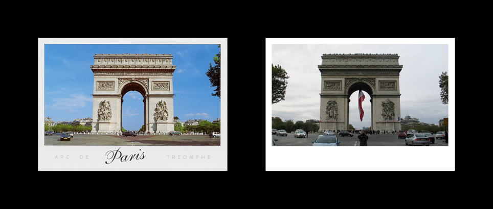 107. Arc de Triomphe, 2006, Digital c-print, Diptych(14.87x10.47 each)
