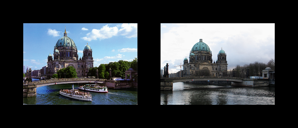 109. Berliner dom, 2006, Digital c-print, Diptych(10.95x16.04cm each)