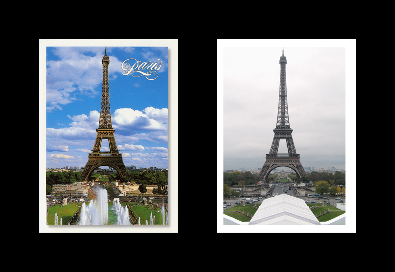 112. La Tour Eiffel II, 2006, Digital c-print, Diptych(10.62cmX14.83cm each)