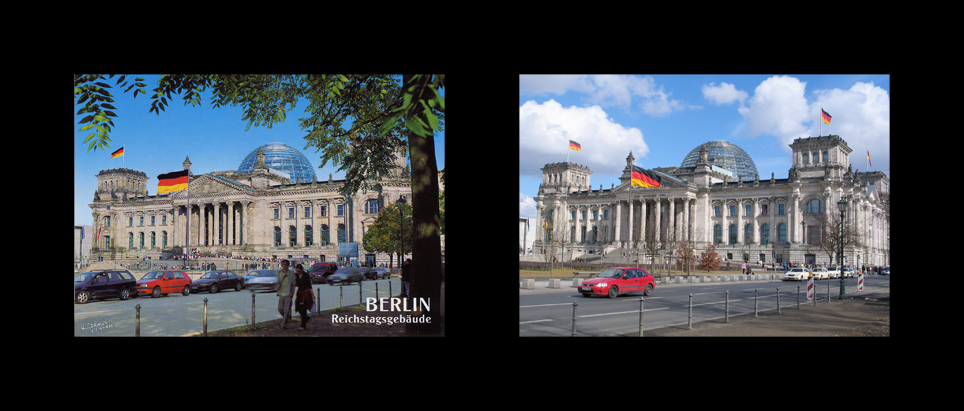 119. Reichstagbundestag II, Digital c-print, Diptych(14.86cmX10.5cm)