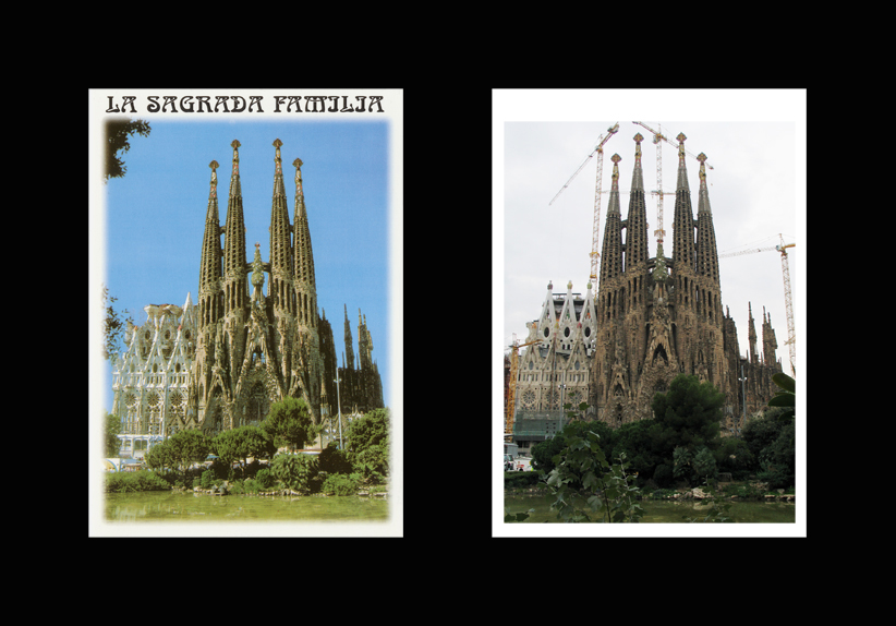 120. Sagrada Familia II, Digital c-print, Diptych(10.57cmX15.06cm each)