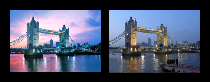 123. Tower Bridge, 2004, Digital c-print, diptych(21cmX14.8cm each),